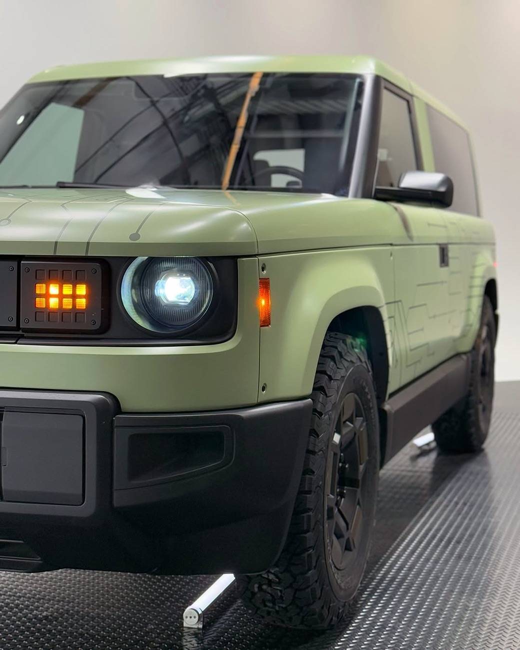 Slate Auto Pickup Truck Influencer photoshoots from Slate Instagram 1