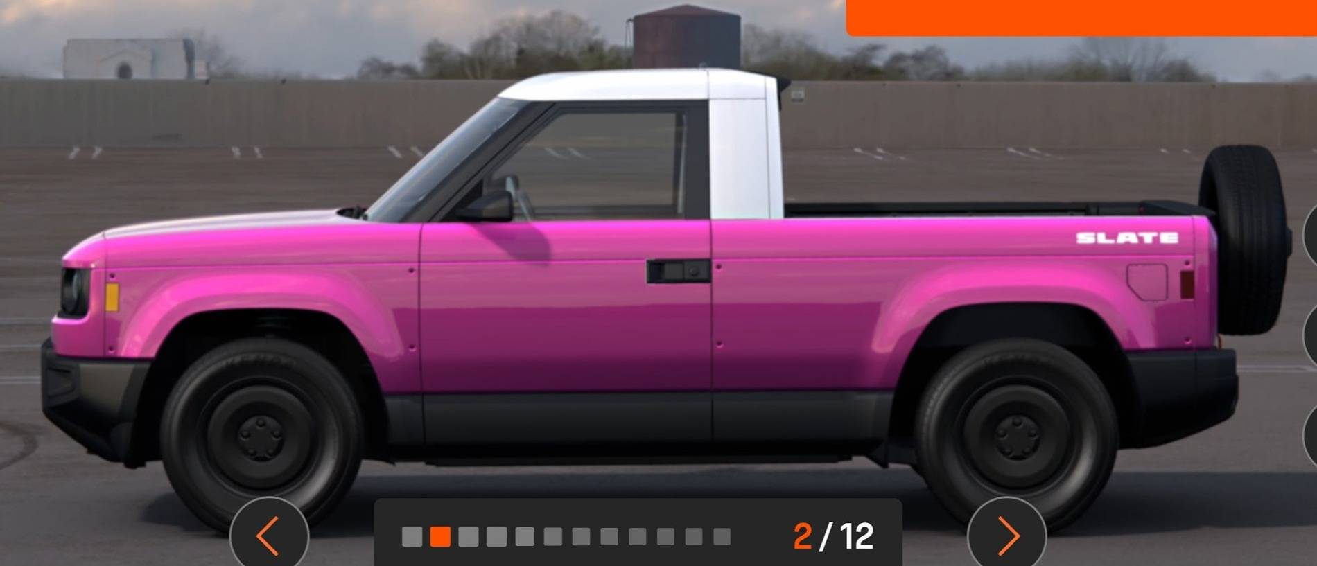 Slate Auto Pickup Truck Were you first drawn to the Slate itself or the headline price? 1000001803