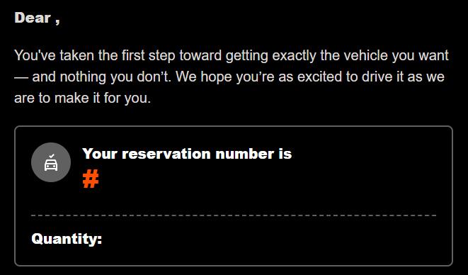 Slate Auto Pickup Truck My reservation number has disappeared 1745821983404-ub