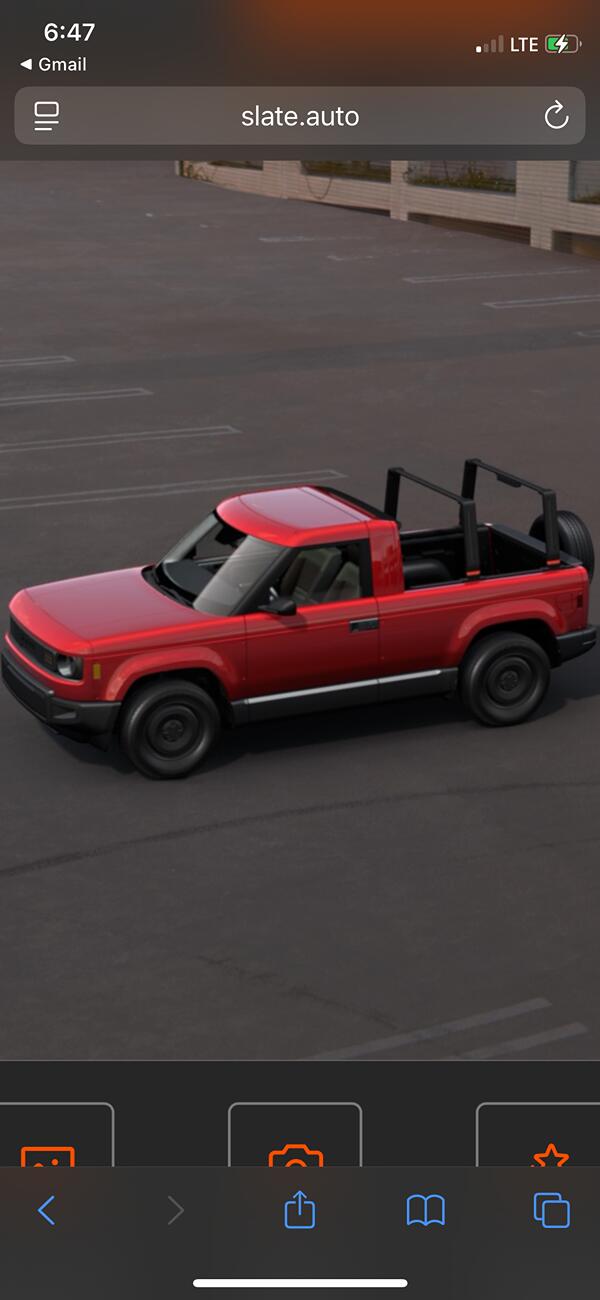 Slate Auto Pickup Truck Share your Slate build configuration images! 1746296816481-y3