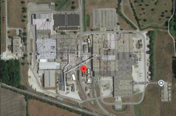Slate Auto Pickup Truck Slate production factory is former printing plant in Warsaw, Indiana 1747406626828-wy