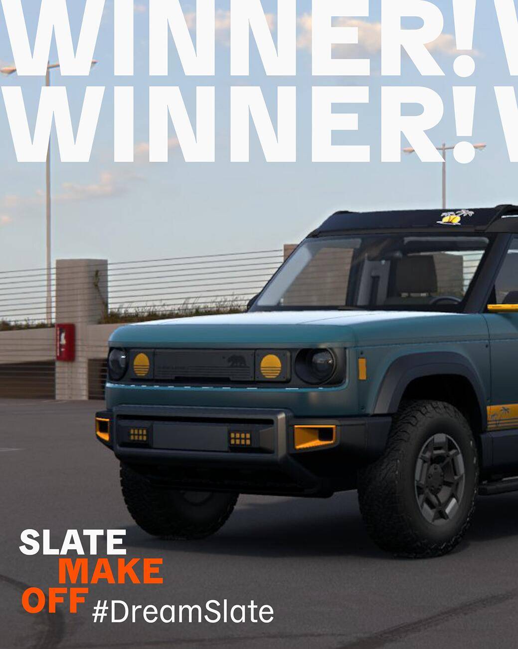Slate Auto Pickup Truck Slate Make-Off Design Contest: Winner gets trip to Slate HQ to meet the design team 1747480434240-3o