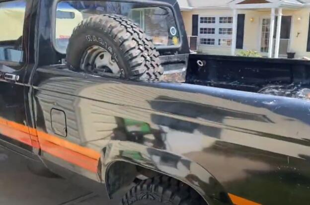 Slate Auto Pickup Truck Alternative spare tire option / location for pickup truck variants 1747576169220-b1