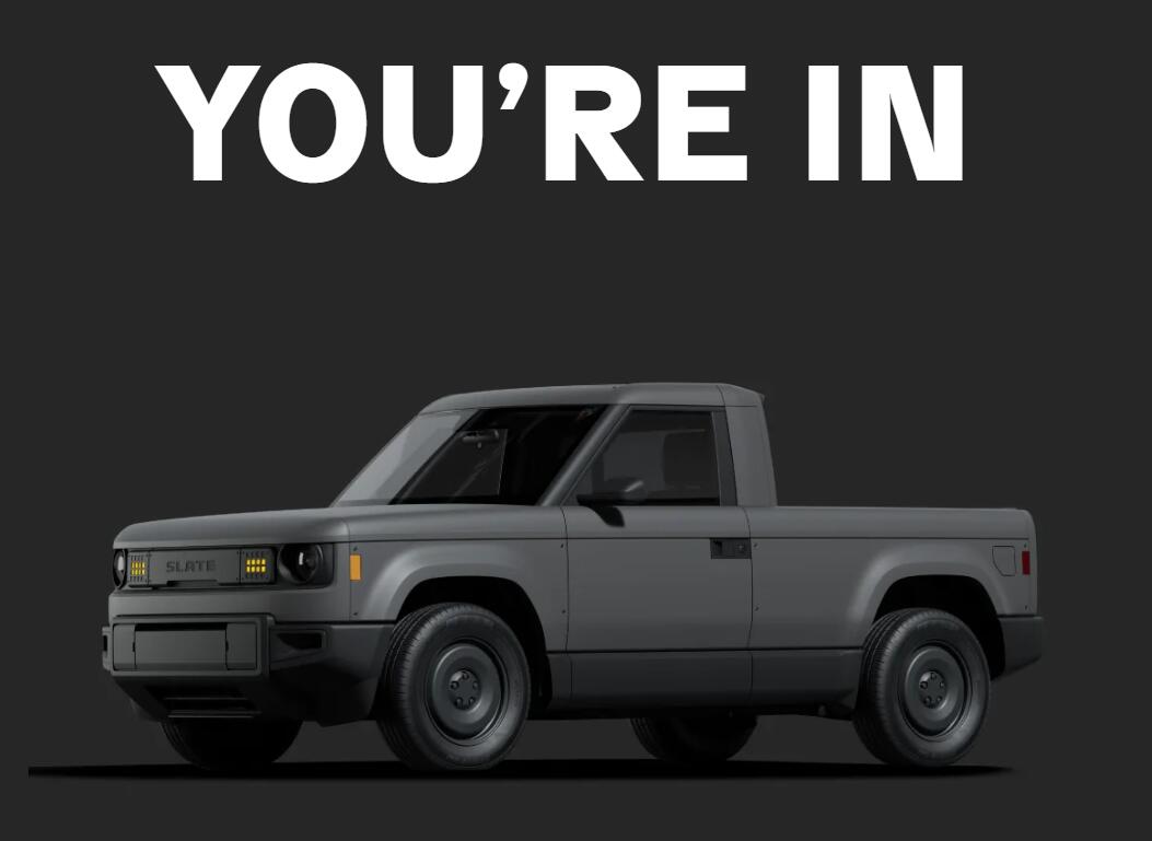 Slate Auto Pickup Truck Slate Reservations Pre-Order Tracking List & Stats 📊 1749149137545-m7
