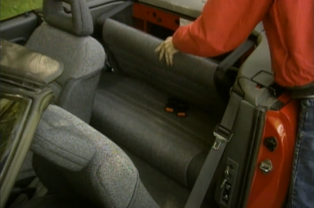 Slate Auto Pickup Truck 3 adults fit in second row rear bench seats. Legroom and shoulder room look! 1754961213743-dx
