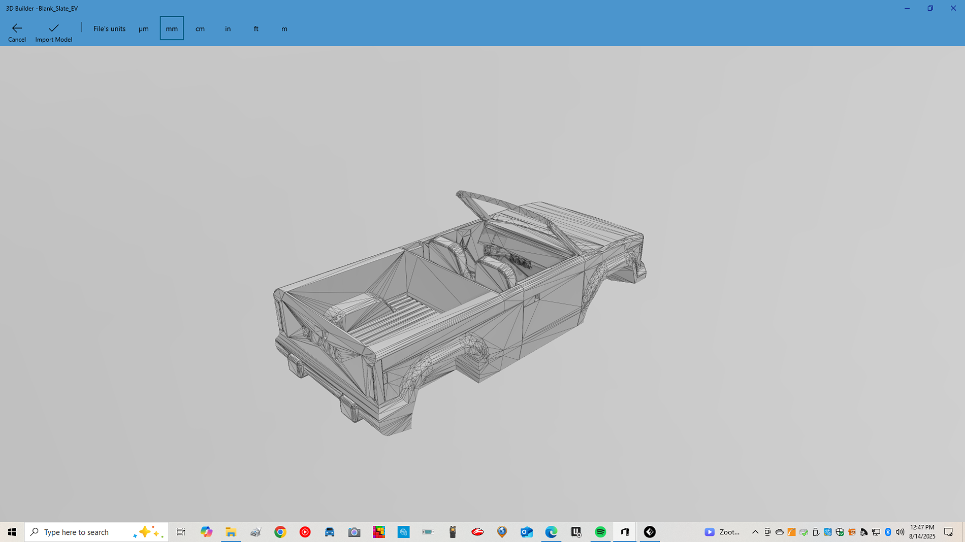 Slate Auto Pickup Truck My Slate 3D prints (download) - pickup, SUV, convertible 1755190093558-rl