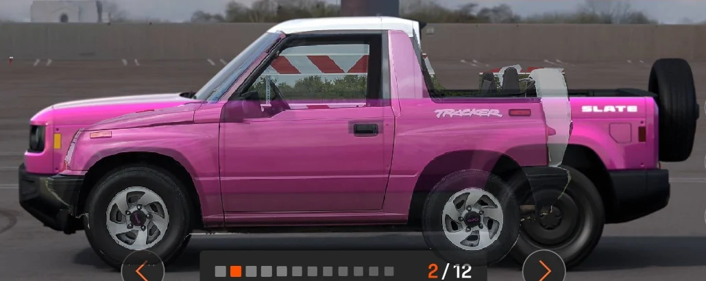 Slate Auto Pickup Truck For fun - Overall Size / Wheelbase of Slate truck compared to other vehicles 1756545430321-lb