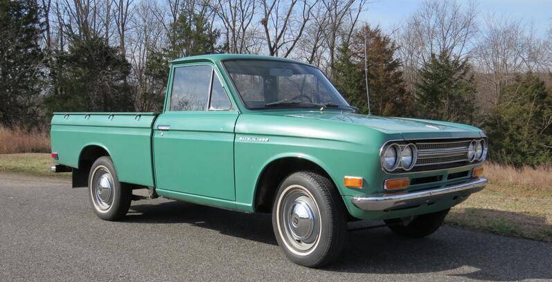 Slate Auto Pickup Truck The Slate Truck Needs A Four-Door Version! 1972_Datsun_Picku