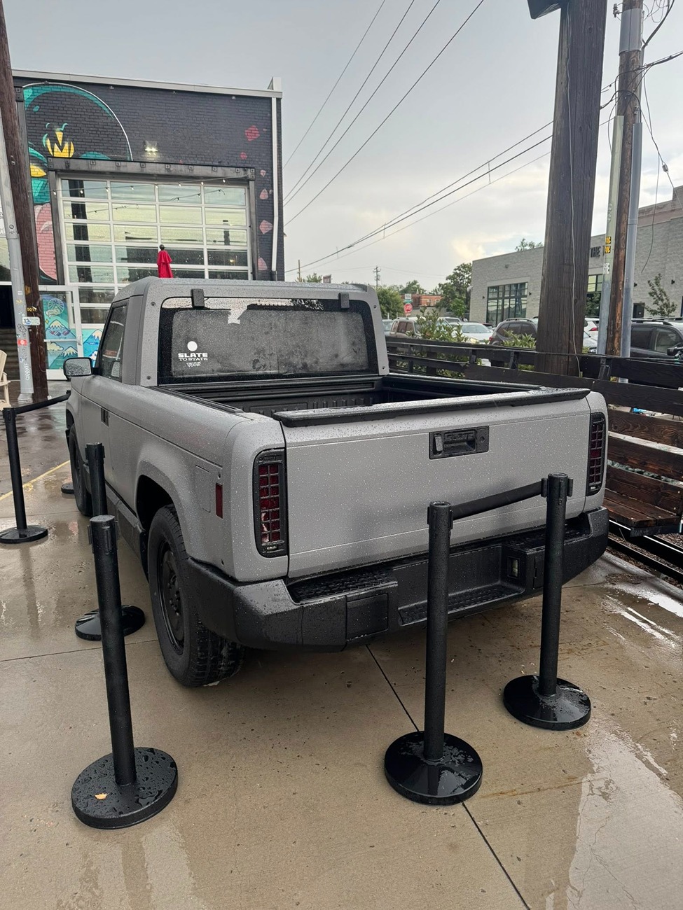 Slate Auto Pickup Truck Pics & Impressions from Slate showing in Denver today 516398035_31584247444507438_1402840613138933456_n
