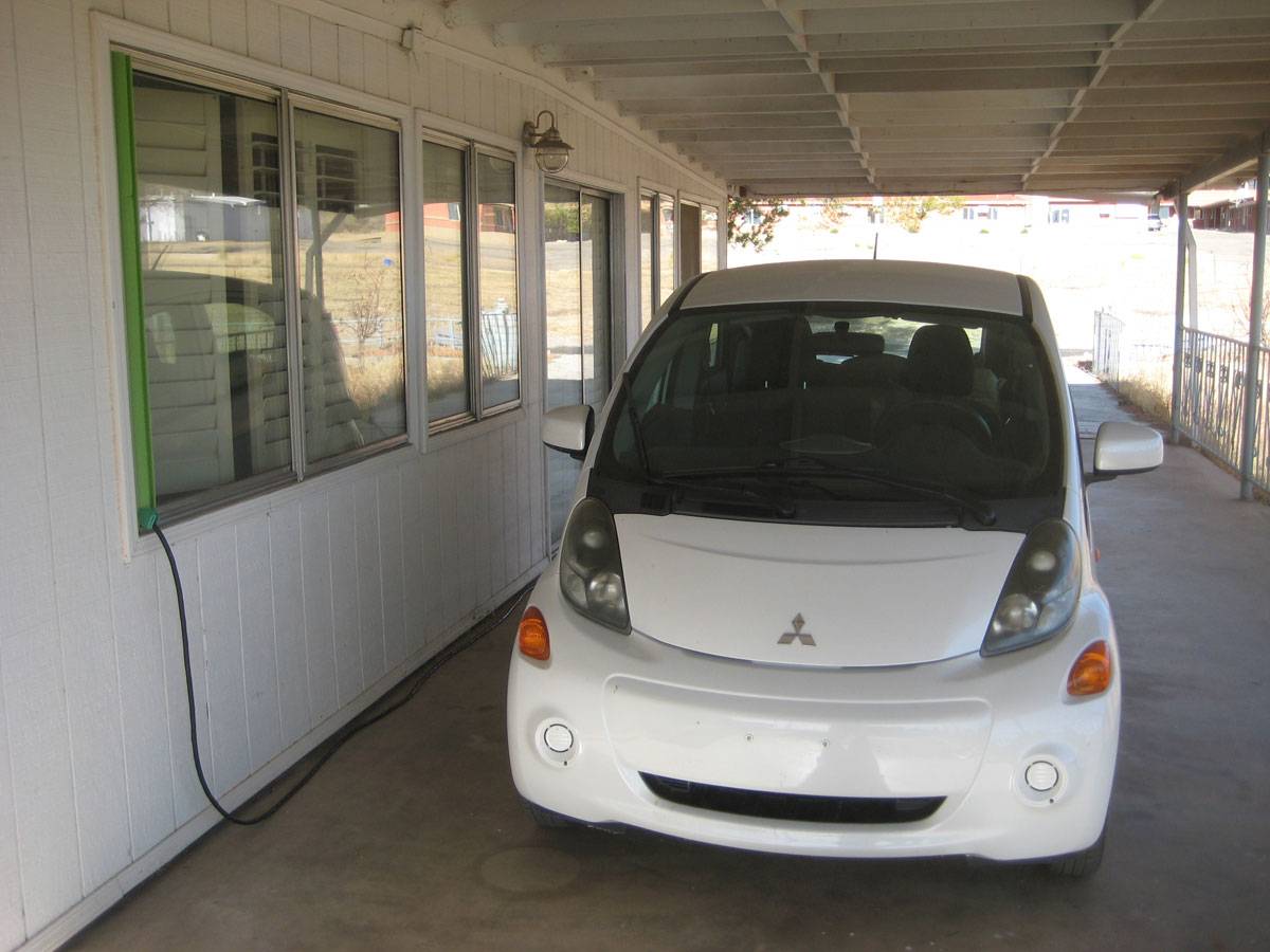 Slate Auto Pickup Truck Will you be installing a Level 2 charger? BisbeeCharge_01_W