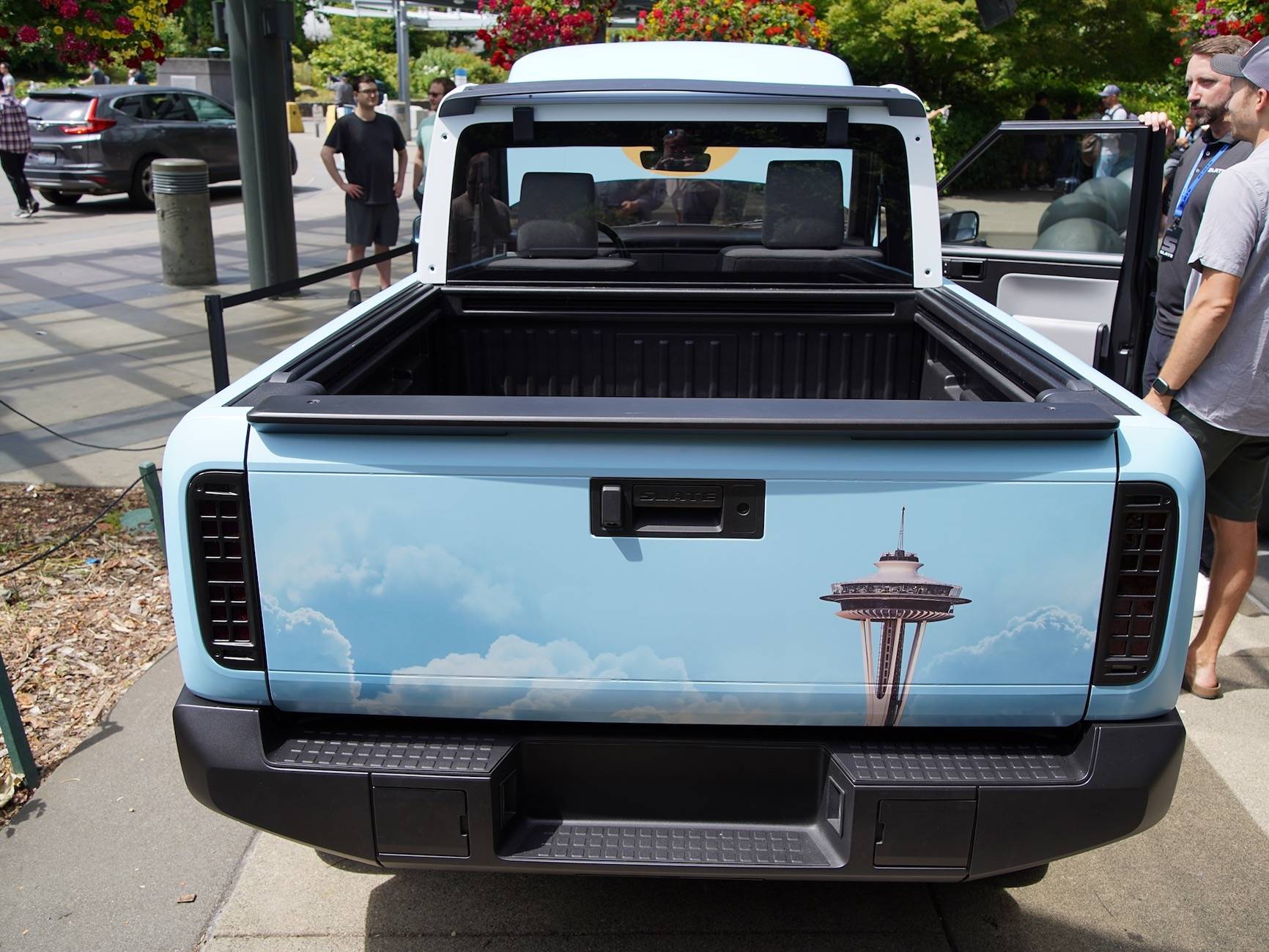 Slate Auto Pickup Truck Seattle Space Needle event - Slate truck photos, impressions, answers DSC00624.JPG