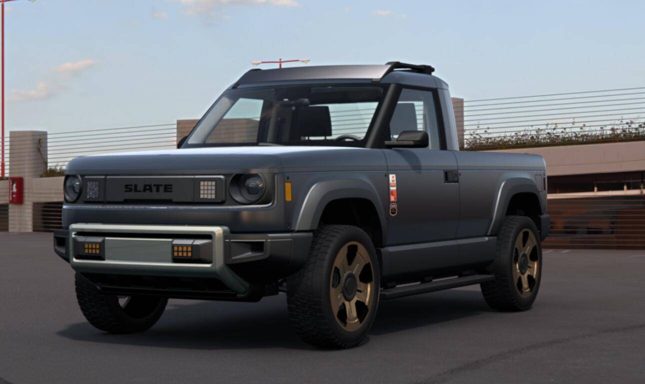 Slate Auto Pickup Truck Too many options to pick! gray_truck_v1