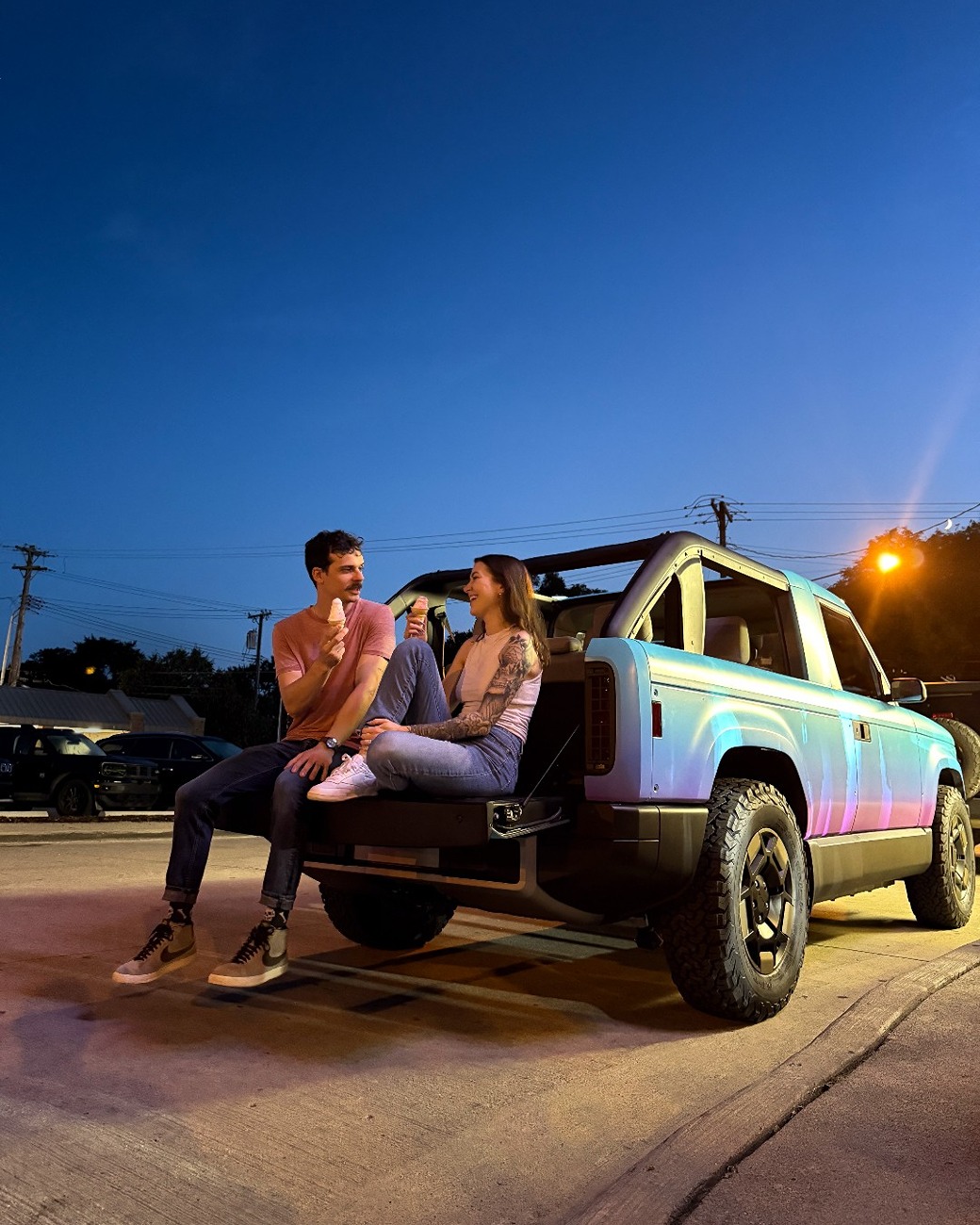 Slate Auto Pickup Truck Slate Open-Air Top -- "The cherry on top is no top" photos GyQcHMeXgAUDvtM (1)
