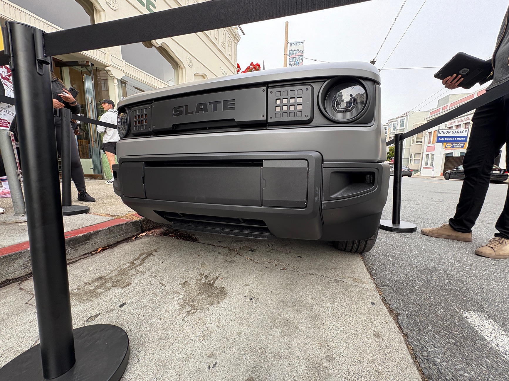 Slate Auto Pickup Truck Slate event in San Francisco @ Motoring Coffee 8/9/25 - photos & impressions IMG_2057