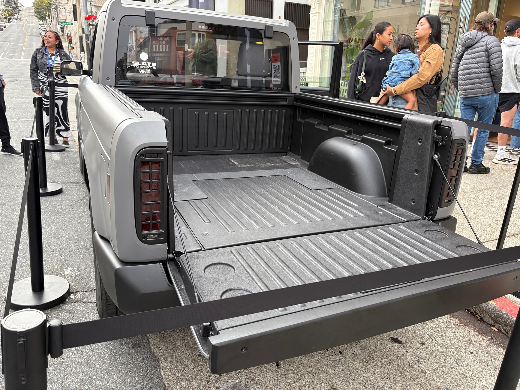 Slate Auto Pickup Truck Slate event in San Francisco @ Motoring Coffee 8/9/25 - photos & impressions IMG_2074