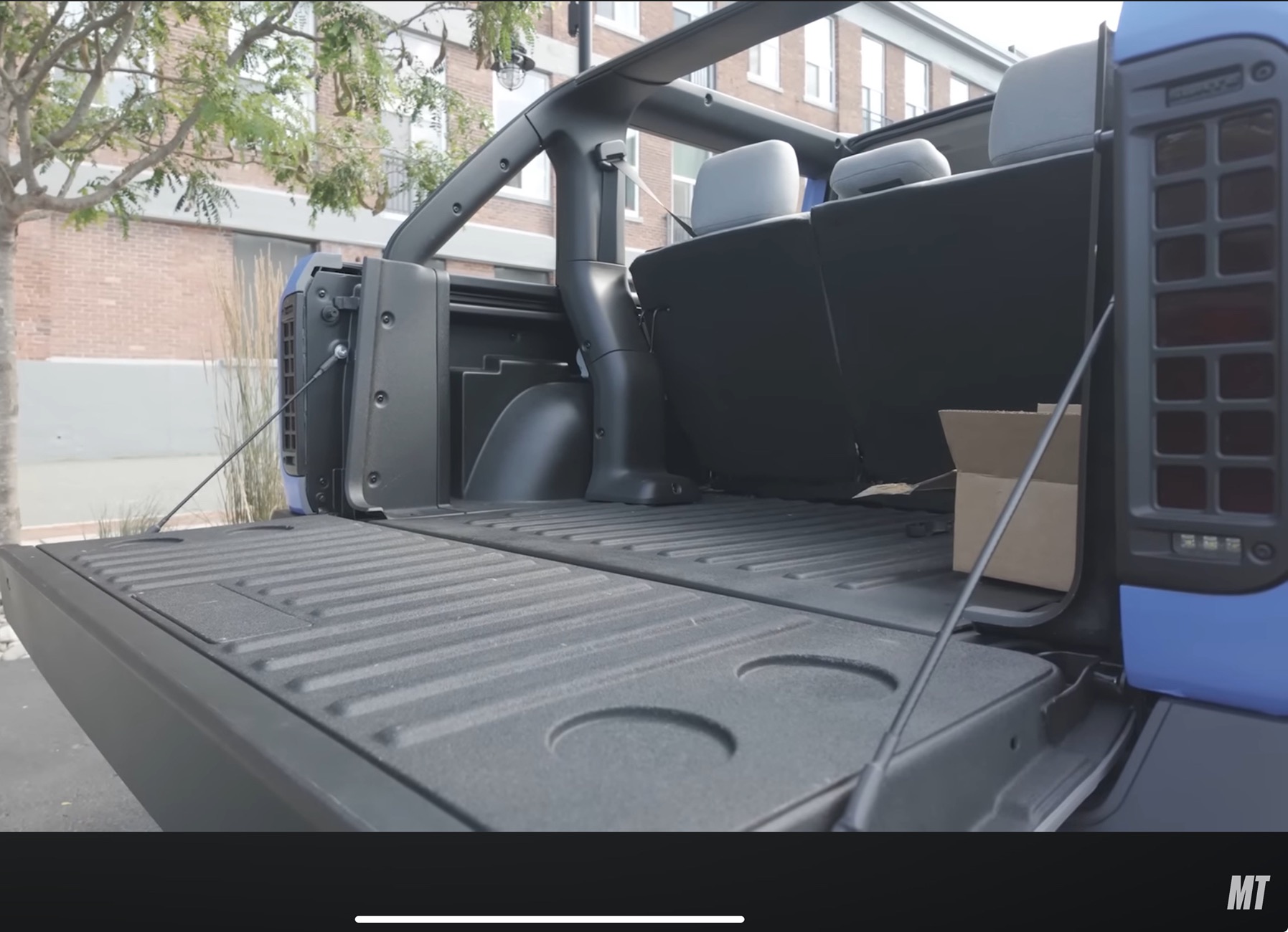 Slate Auto Pickup Truck Video walkthrough from MotorTrend on the Slate Open Air kit IMG_2485