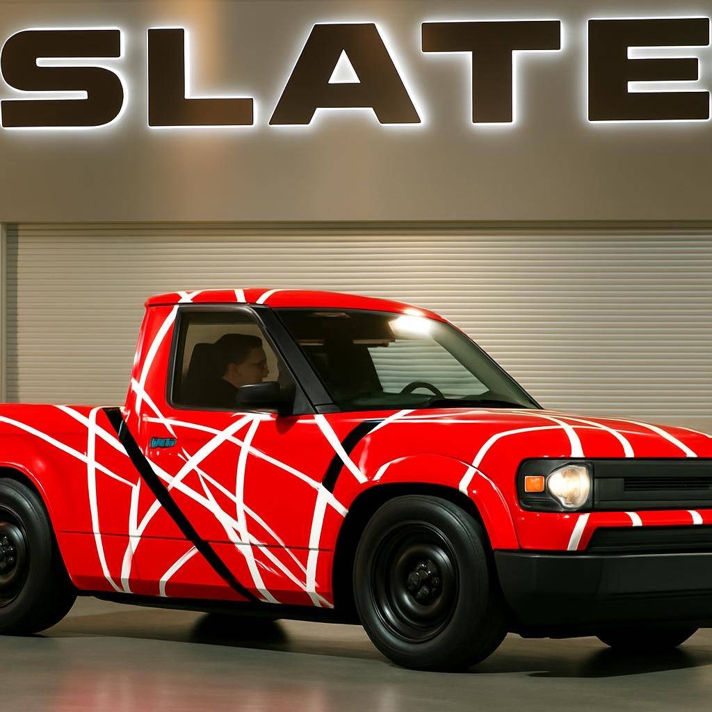 Slate Auto Pickup Truck 90s mini truck styling IMG_4165