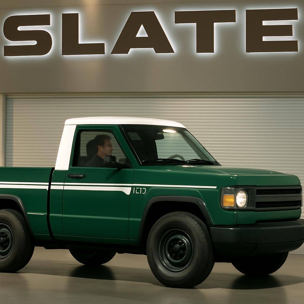 Slate Auto Pickup Truck 90s mini truck styling IMG_4175