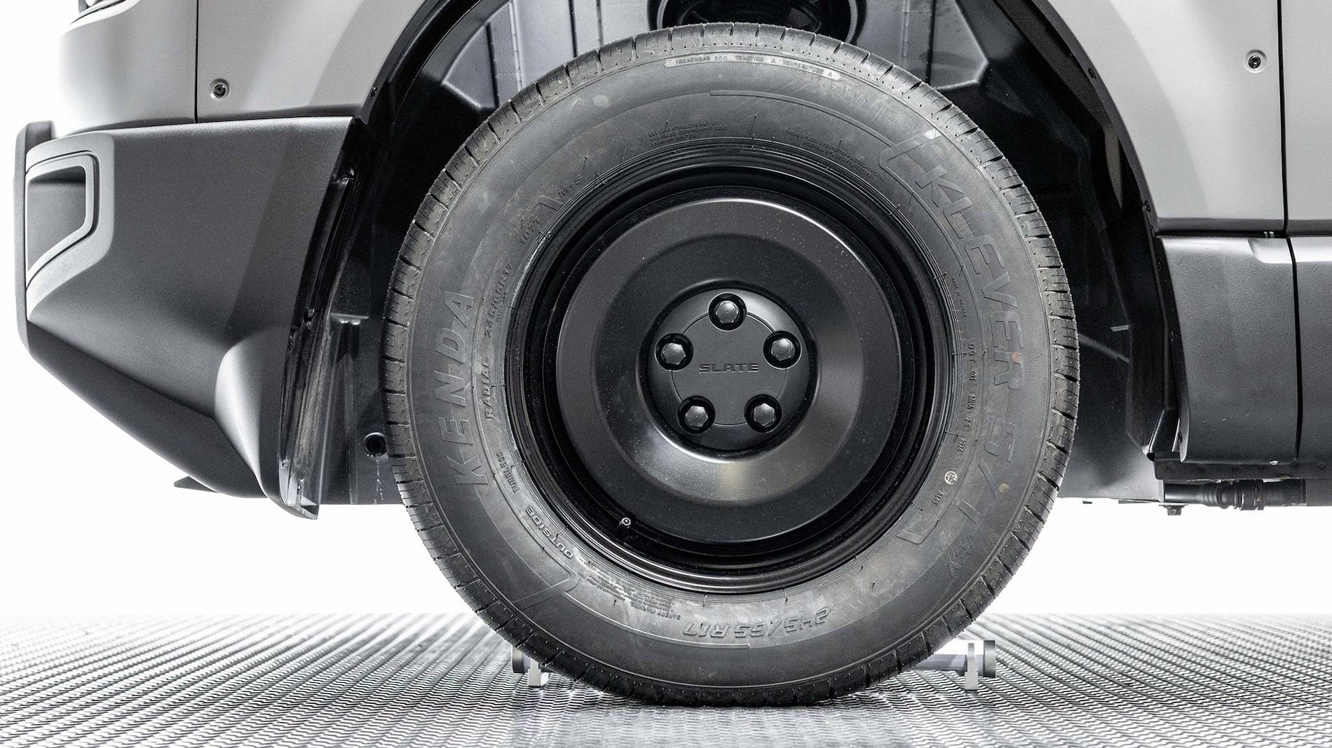 Slate Auto Pickup Truck Kenda Klever S/T All-Season tire (245/65/17) on standard 17" Slate OEM wheel Kenda Klever S:T All-Season tire on standard 17%22 Slate OEM wheels