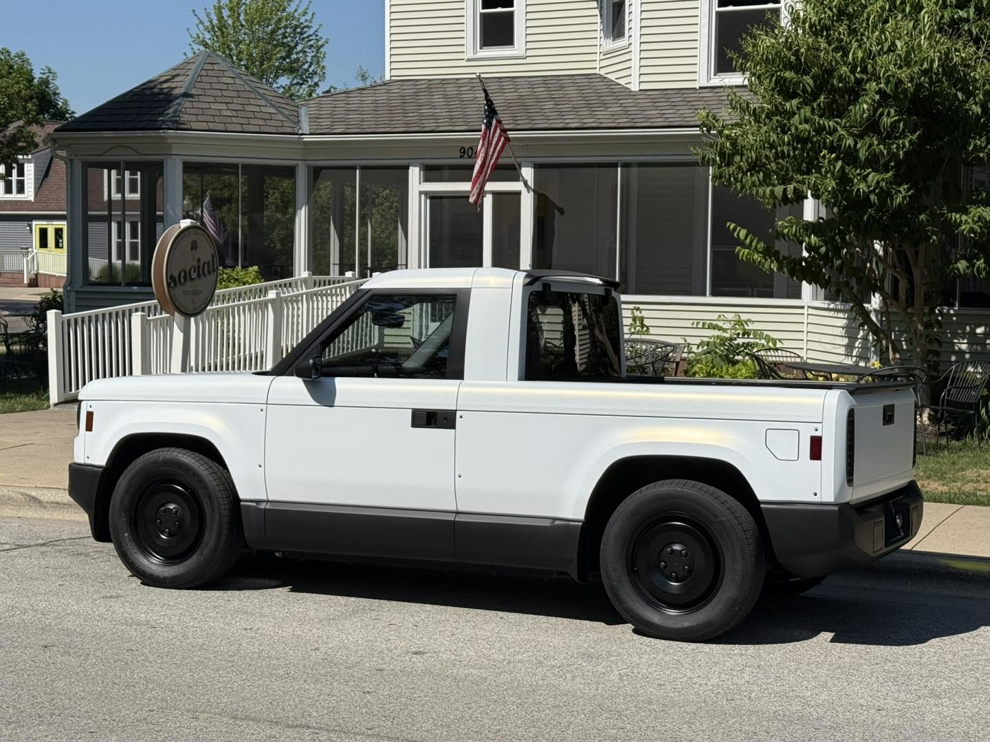 Slate Auto Pickup Truck More Slate pickup white wrap photos pearl metallic white wrap slate truck picku