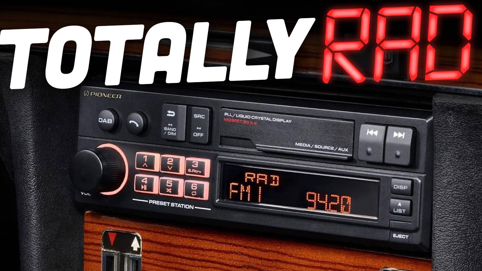 Slate Auto Pickup Truck Double Din Car Stereo Aftermarket Head Unit / Radio Capable (confirmed by Slate CEO) Pioneer_SXT-C10PS_1980s_TS