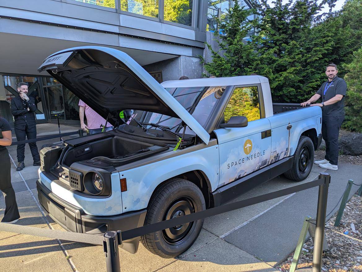 Slate Auto Pickup Truck Seattle Space Needle event - Slate truck photos, impressions, answers pxl_20250715_021658910_thumb