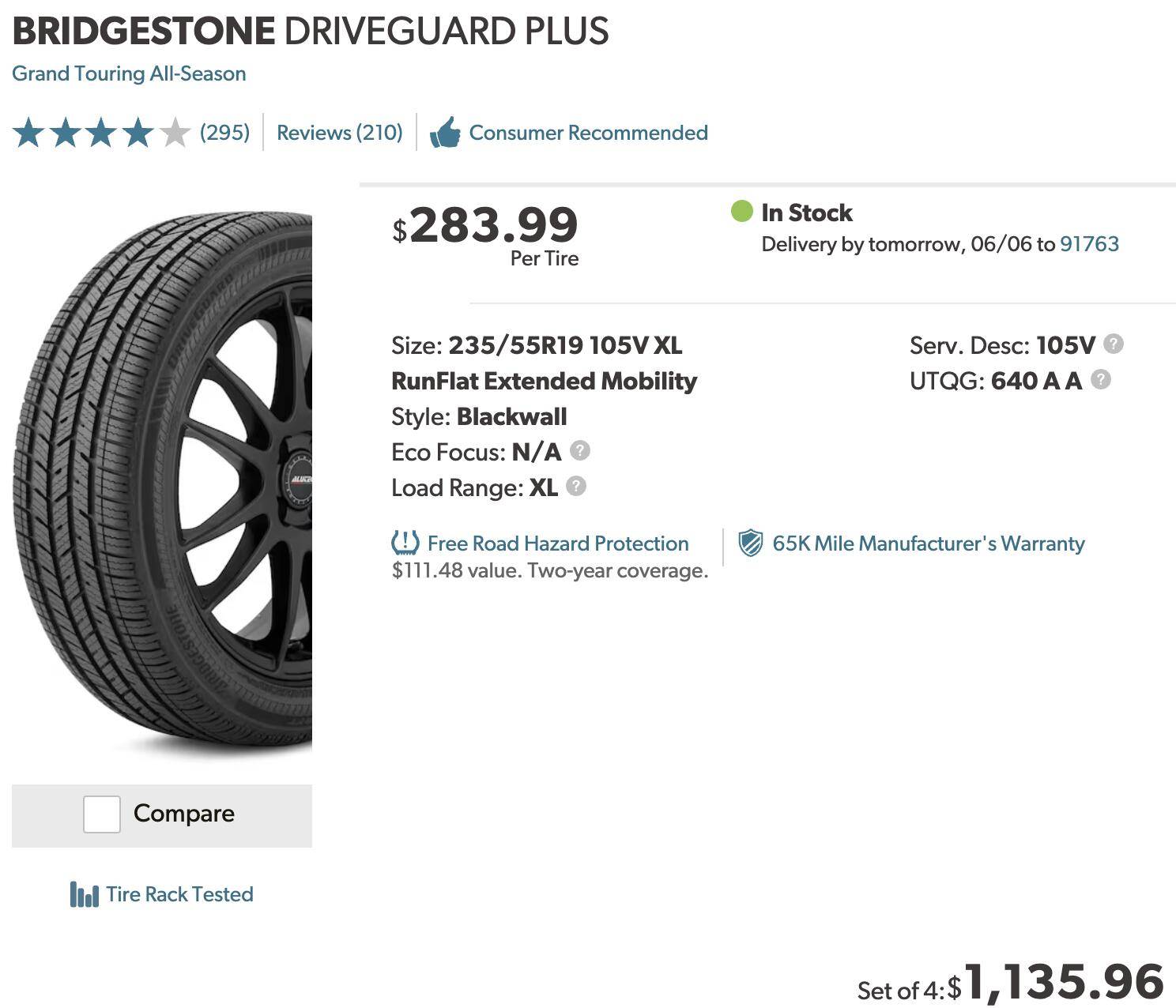 Slate Auto Pickup Truck EV Tires for 17" or 20" wheels Screenshot 2025-06-05 at 7.03.49 AM