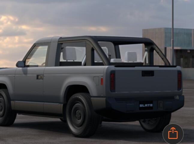 Slate Auto Pickup Truck Slate Open-Air version spotted driving and parking in Nashville, TN [video & photos] Screenshot_20250529-130551