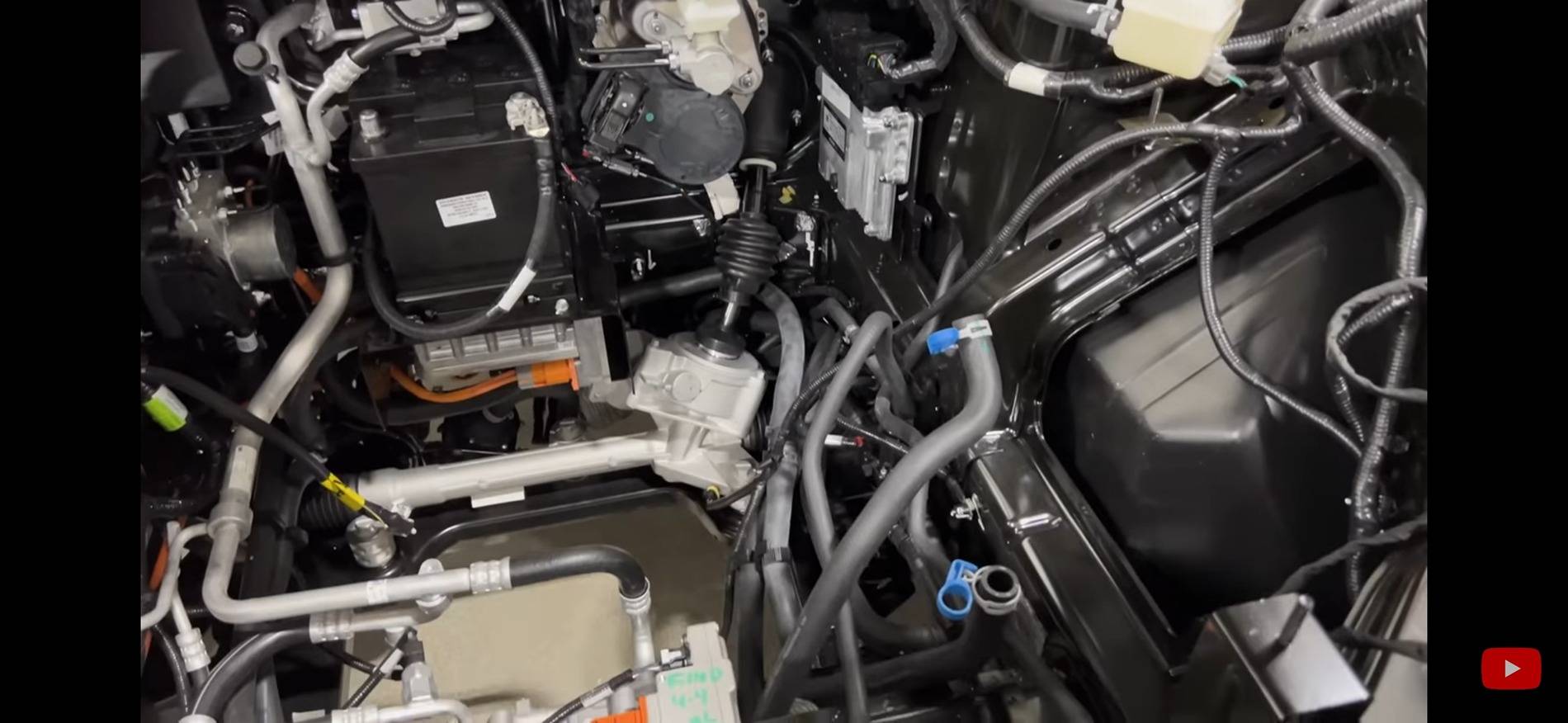 Slate Auto Pickup Truck Frunk space / capacity look with grocery bags Screenshot_20250715_181128_YouTube