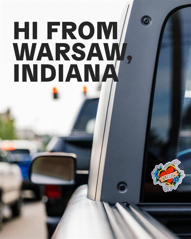 Slate Auto Pickup Truck "HI FROM WARSAW, INDIANA" -- Slate Auto slate auto warsaw indiana plant 1