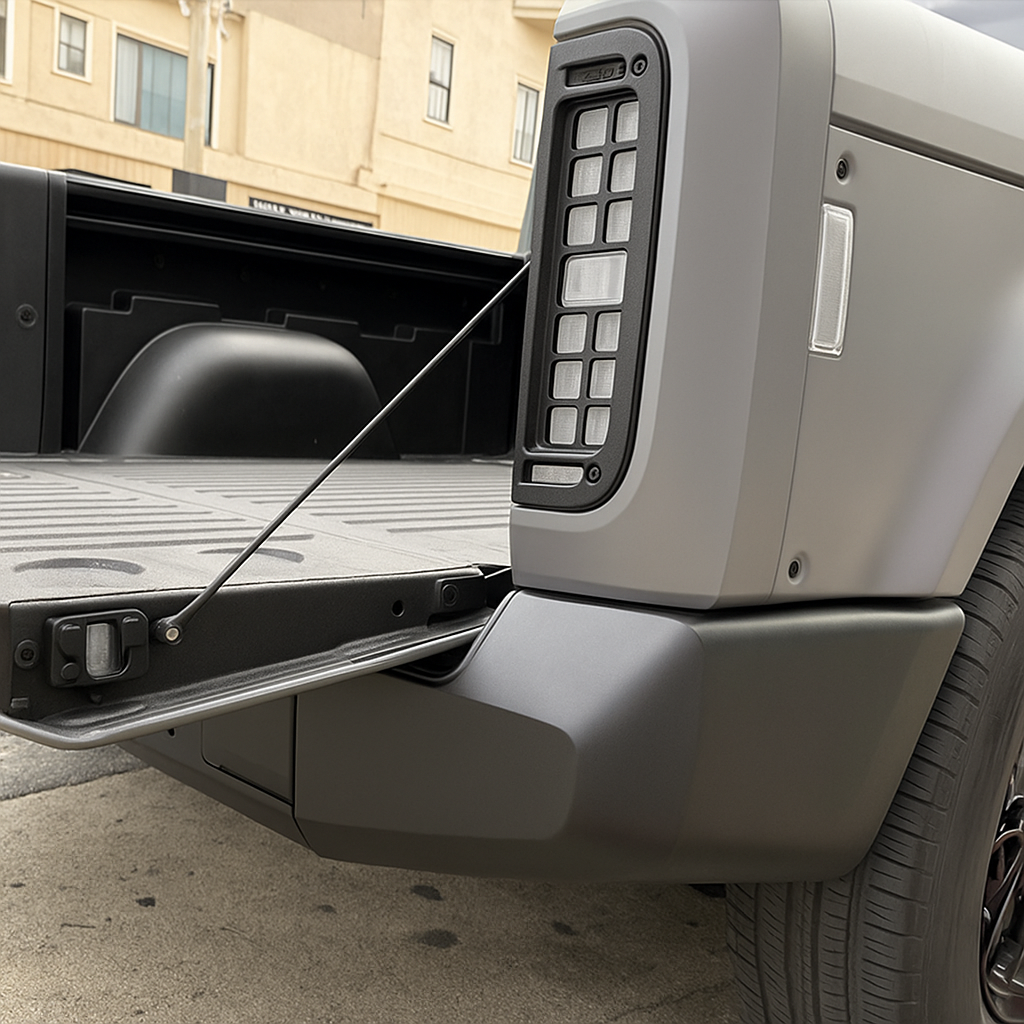 Slate Auto Pickup Truck Clear lenses (side markers, corner lights, tail lights turn signals) slate clear tail lights side marker