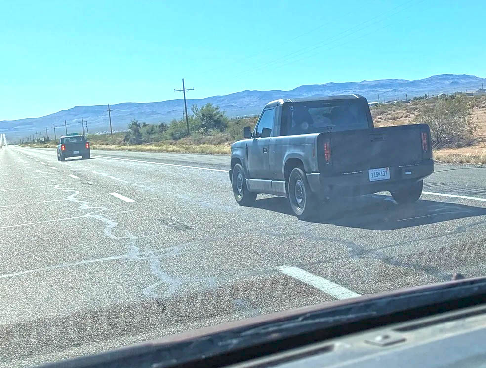 Slate Auto Pickup Truck 2 Slate trucks spotted on road in Arizona slate pickup truck spotted on road arizona 1