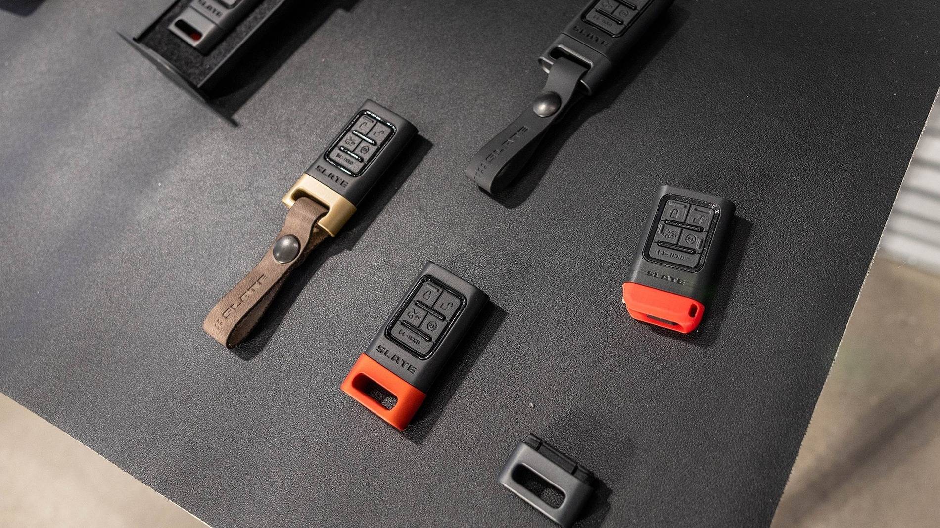 Slate Auto Pickup Truck Even Key Fob will be customizable slate truck key fobs