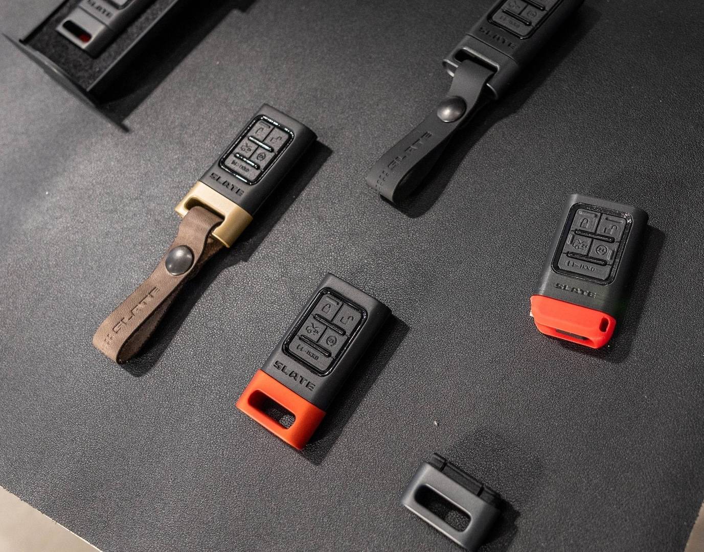 Slate Auto Pickup Truck Key fob customizations - colors and screwdriver slate truck key fobs