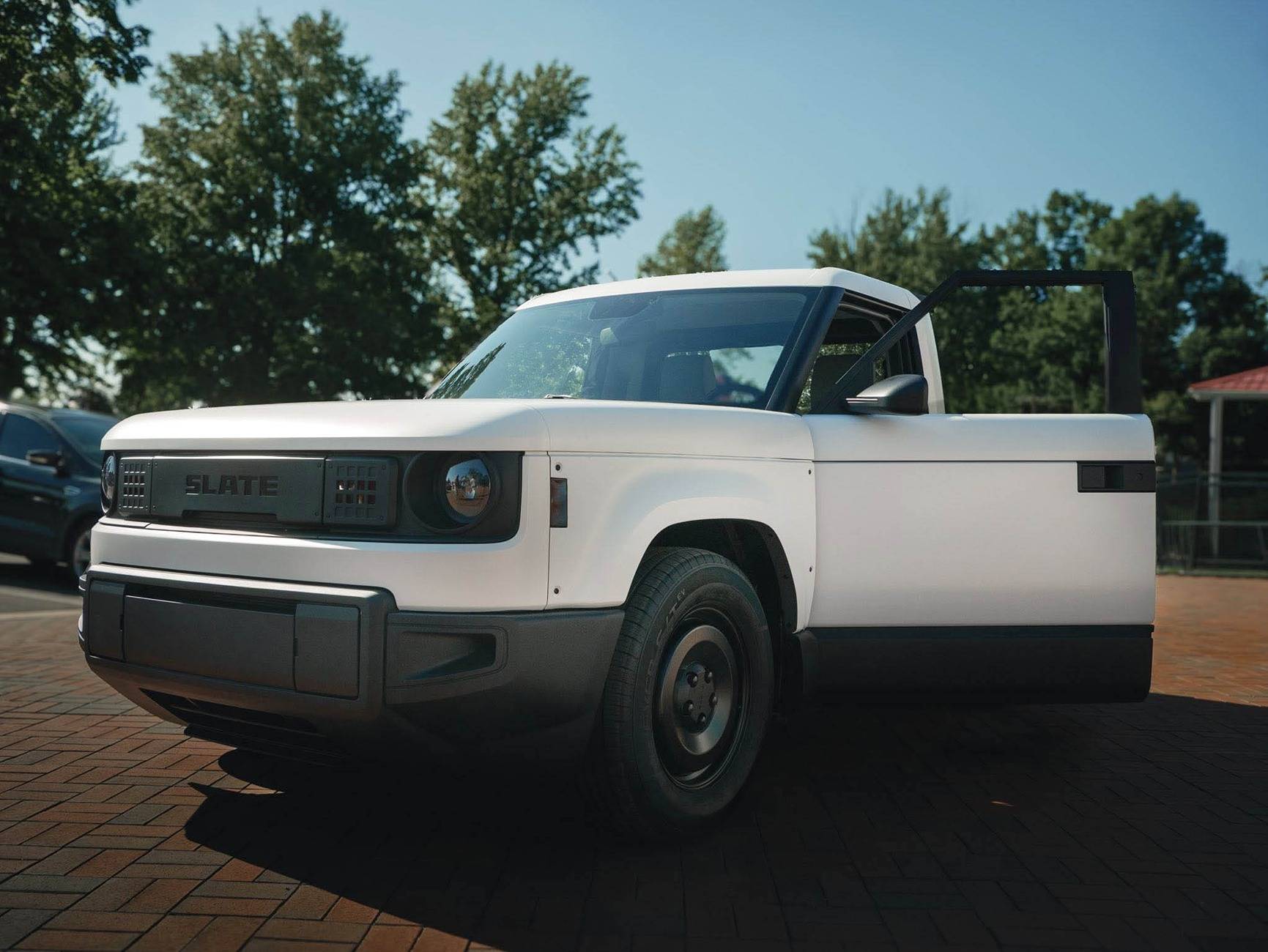 Slate Auto Pickup Truck More Slate pickup white wrap photos Slate truck pickup white wrap photos 1