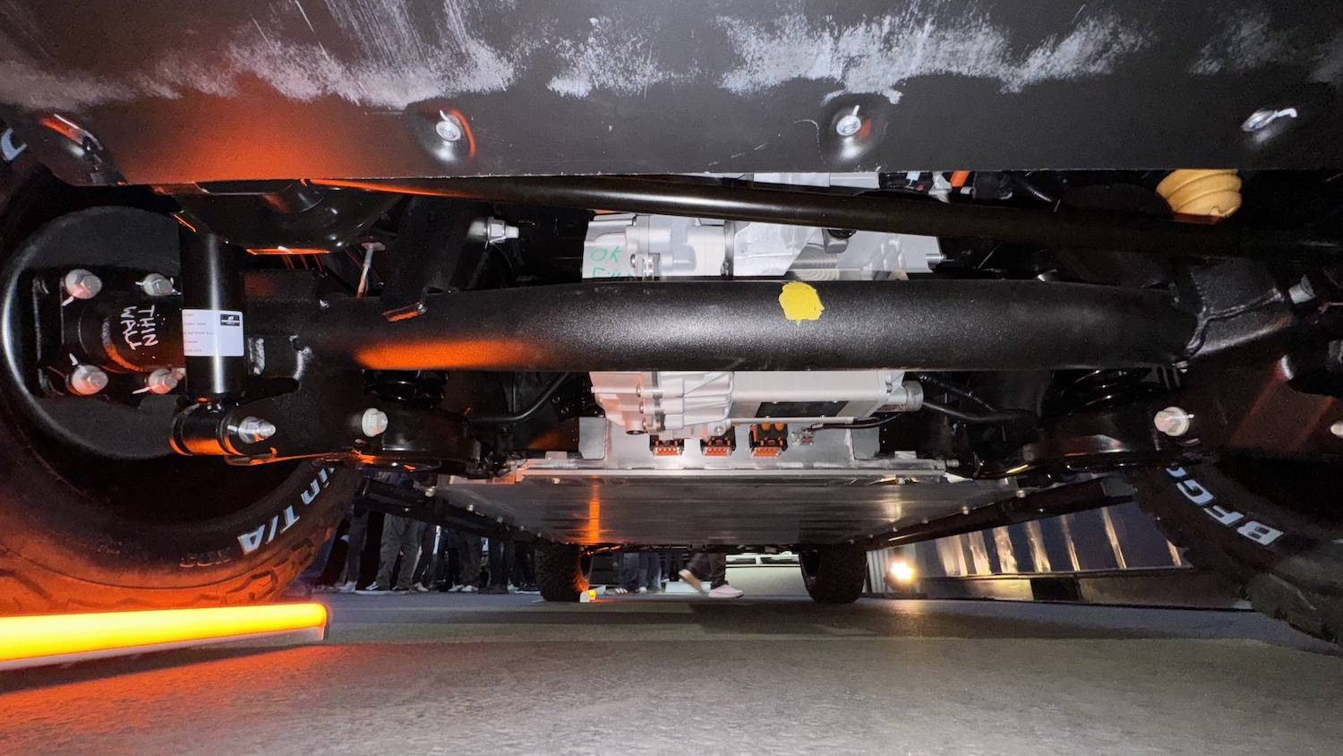Slate Auto Pickup Truck Engineering deep dive: Slate EV truck chassis, body, battery, safety, suspension slate_7642