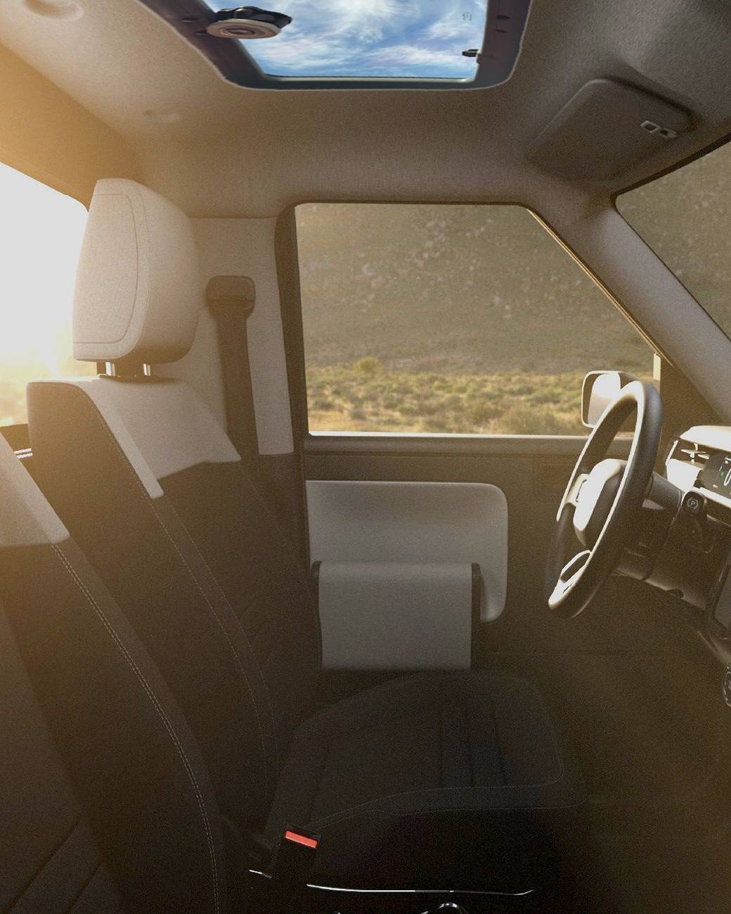 Slate Auto Pickup Truck Aftermarket sunroof - Suitable for Slate [DONMAR] SlatePkp-Int