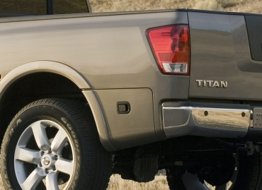Slate Auto Pickup Truck Copy Ford Maverick adjustable tailgate Titan_Quarter_Panel_Storage_Box