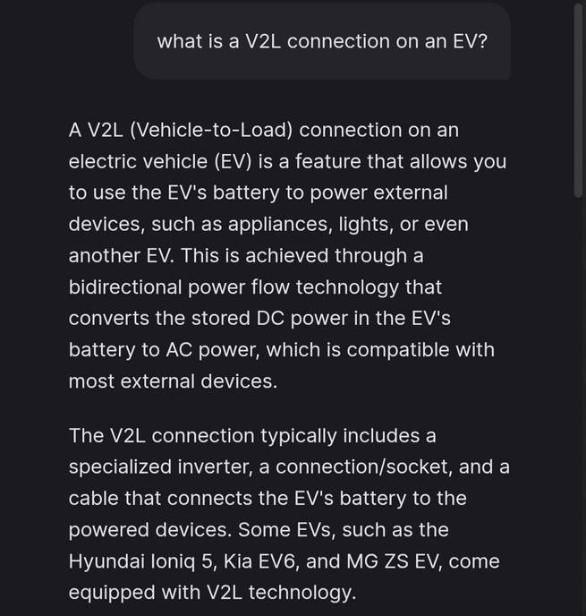 Slate Auto Pickup Truck V2L connection (vehicle-to-load) confirmed. Power tools & appliances w/ your Slate V2L-1