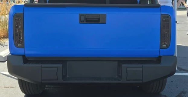 Slate Auto Pickup Truck An Observation on the Taillights Wide_License_Plate_Area