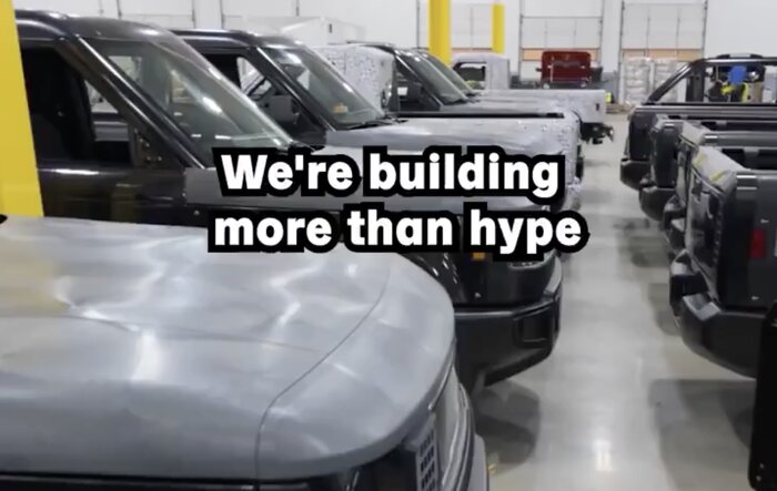 Beta test Slate truck prototypes (video)