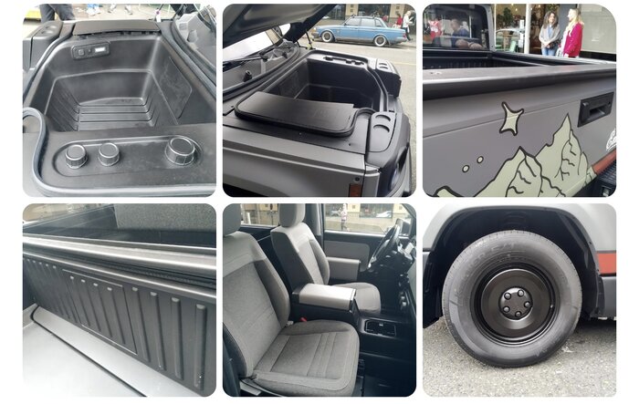 Closeups of Slate Pickup Truck (photos from Olympia Event)