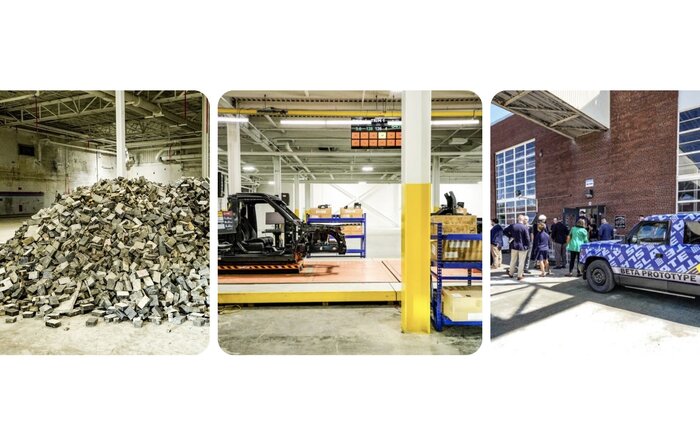 Photos from inside Slate's Warsaw factory! (Sneak peek inside Slate electric pickup truck plant)